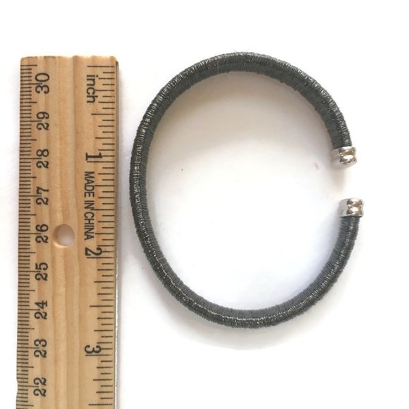 vicenza silver sterling 925 diamond cut bracelet - Picture 7 of 8